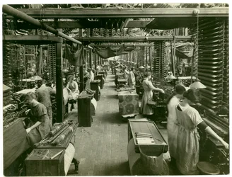 Tessitura Axminster, fabbrica di tappeti, 1923